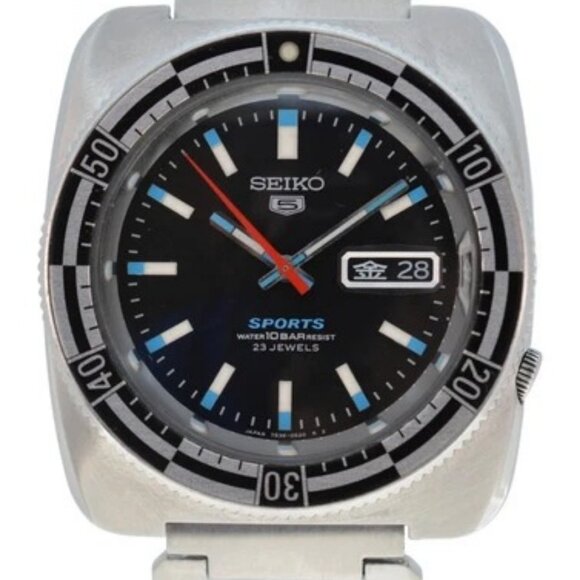 Rare 1997 Men's 40.5mm Seiko Sport Rally Re-Issue SBSS017 Watch Ref: 7S36-0070!